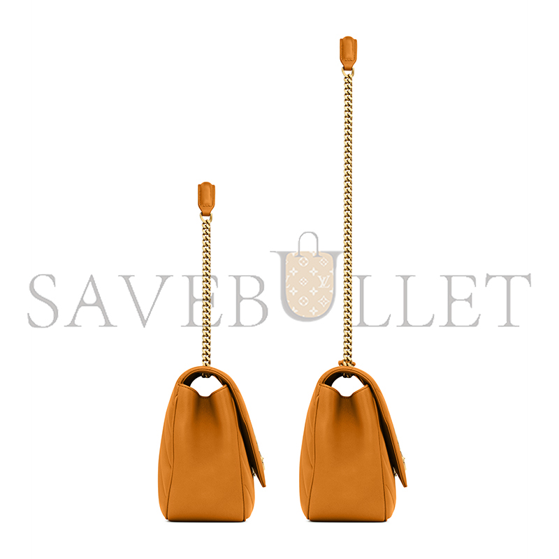 YSL LOULOU MEDIUM IN MATELASSÉ LAMBSKIN 801439AAEAX7923 (29*17*8cm)